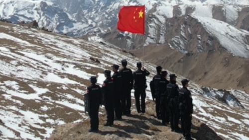 新疆克州：巡边小分队清明时节深入边境前沿巡边踏查