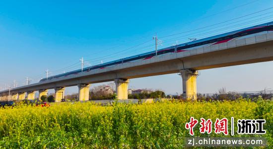 杭温高铁浦江站出站段。杭温高铁&nbsp;供图