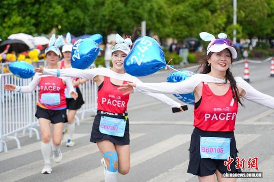 4月12日，赛事现场。吴浩宇 摄