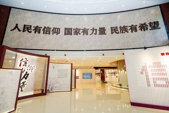 展览现场。