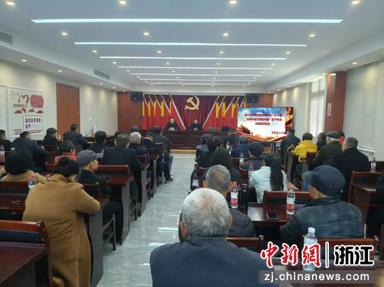主题宣讲现场。善琏镇供图