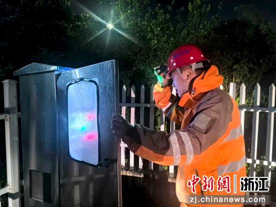 “排水橙”严阵以待。温州市公用集团排水公司&nbsp;供图