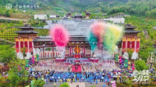 开幕活动 图源景宁县委宣传部
