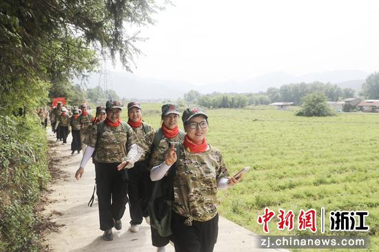 2026年永嘉县第十七届重走红军路主题活动。永嘉县委宣传部供图