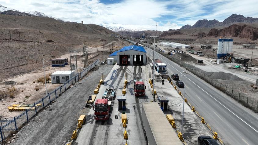 克州伊尔克什坦口岸通关量持续刷新历史记录