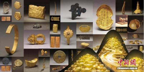 图为展览展出的部分出水文物。(国家海洋博物馆供图) 图为展览展出的部分出水文物。(国家海洋博物馆供图)