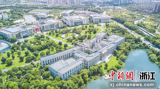 宁波诺丁汉大学一景。（资料图，宁波诺丁汉大学供图）