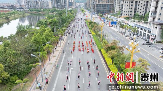 民俗文化大巡游现场
