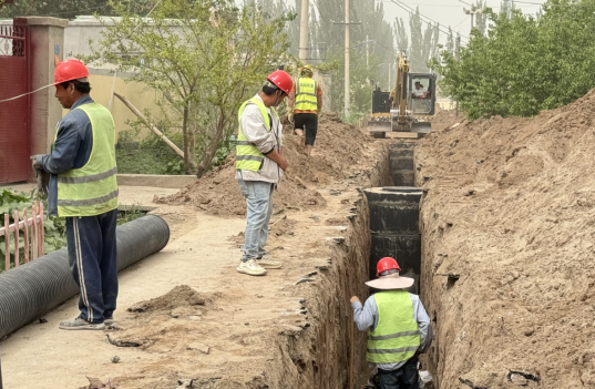 污水管网建设项目稳步推进 助力乡村环境提升