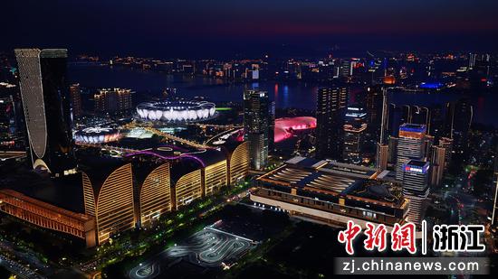 杭州国际博览中心一、二期。钱江世纪城供图 杭州国际博览中心一、二期。钱江世纪城供图