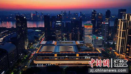 杭州国际博览中心二期。钱江世纪城供图 杭州国际博览中心二期。钱江世纪城供图