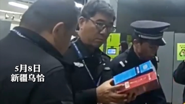新疆乌恰：伪装零食寄递假烟 公安联合烟草部门严格查处
