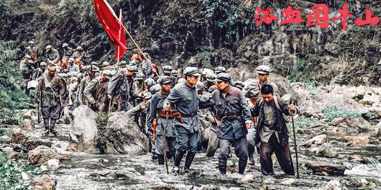 电影《浴血困牛山》剧照。（受访者供图）