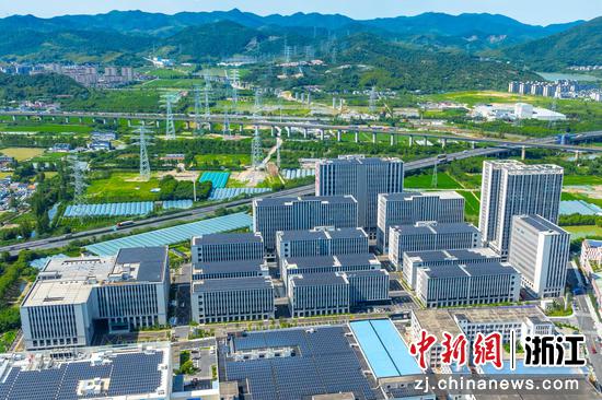 位于宁波的金山智造园（无人机照片）。齐春春&nbsp;摄