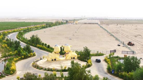 2026爱跑·中国环塔国际拉力赛和田赛区洛浦大本营营地。