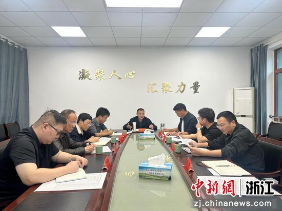 松阳专题召开侨贸一体联席会议。&nbsp;松阳县委统战部&nbsp;供图