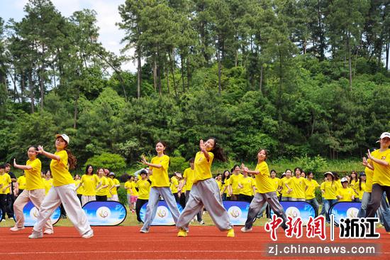 活动现场。浙江特殊教育职业学院供图
