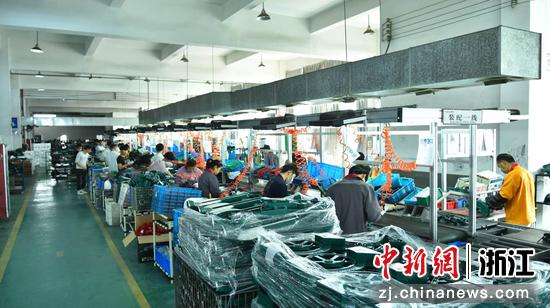 永康市豪迈工具有限公司的生产车间。&nbsp;受访者&nbsp;供图