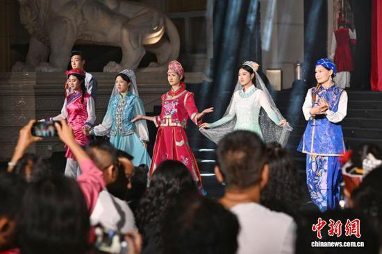 图为活动现场。　中新网记者 瞿宏伦 摄