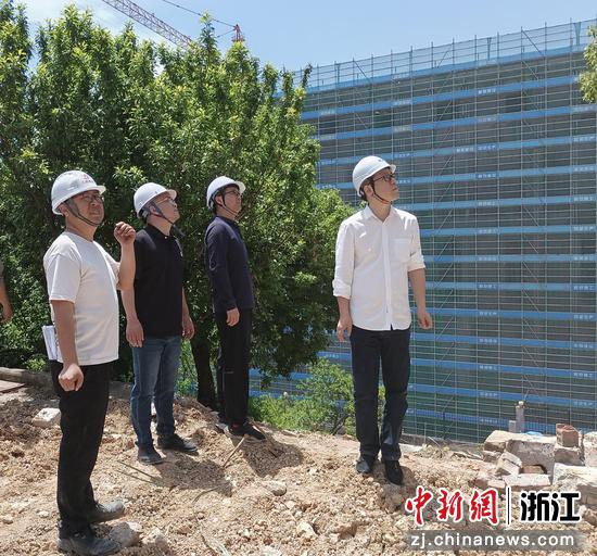 日前，钱江水利开发股份有限公司检查组对永康钱江水务开展安全生产专项检查。章婉婷&nbsp;供图