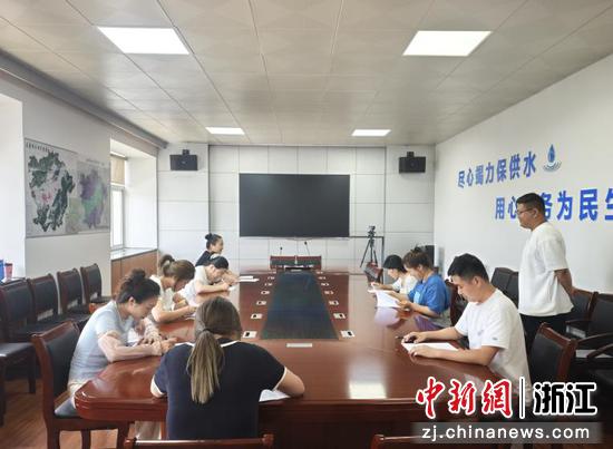 近日,竞赛笔试现场。应玉娟 供图 近日,竞赛笔试现场。应玉娟 供图