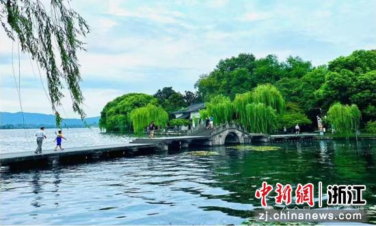 图为涌金桥。受访者供图