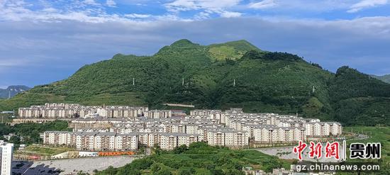 赫章县金银山街道搬迁安置点 。受访者供图