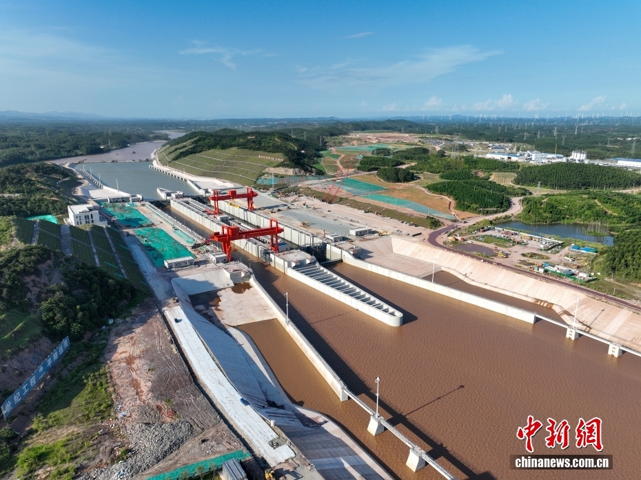 中国西部陆海新通道平陆运河通航倒计时100天