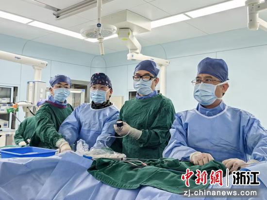手术现场。受访者供图