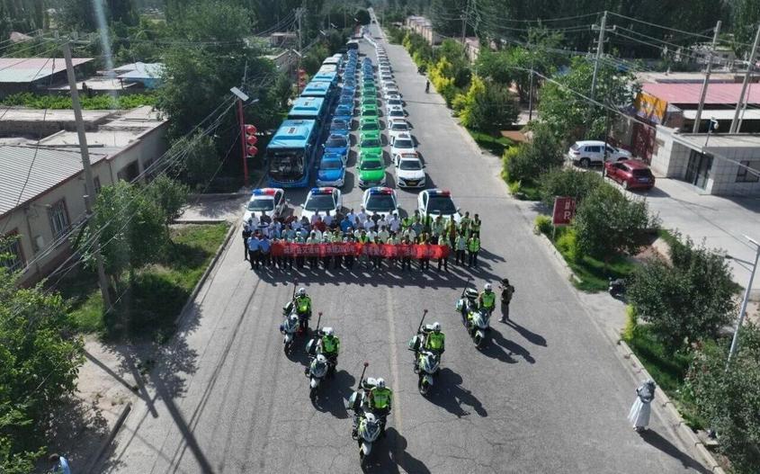 439辆爱心车整装待发！疏附县启动2026年度高考爱心送考活动