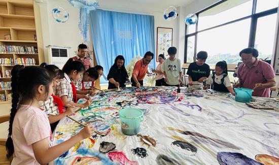 图为活动现场。 广西北部湾书画院供图