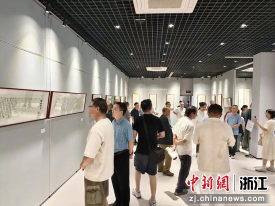 近日,展览现场。(主办方供图) 近日,展览现场。(主办方供图)