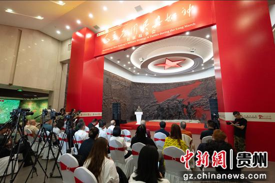 图为“毛主席用兵真如神——长征故事会”现场。 中国外文局供图