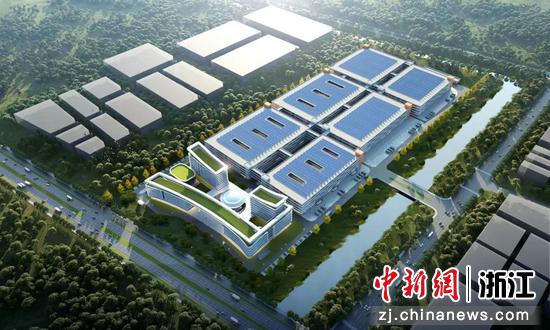 比依电器智能家电未来工厂效果图。中国联通宁波分公司供图 比依电器智能家电未来工厂效果图。中国联通宁波分公司供图