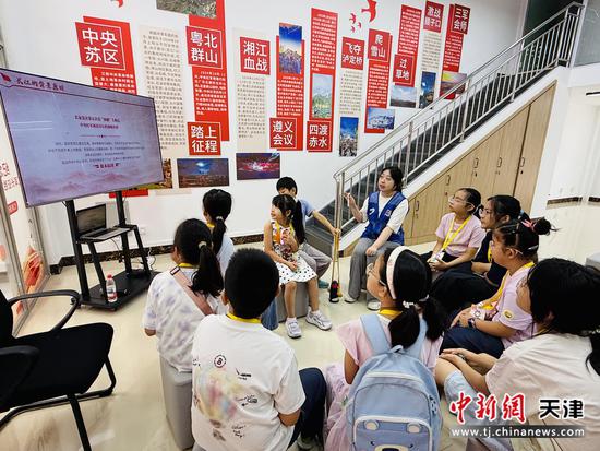 图为活动现场。(天津外国语大学供图) 图为活动现场。(天津外国语大学供图)