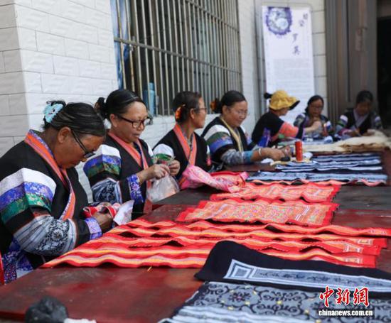 图为工作现场。　广州市妇女联合会 供图