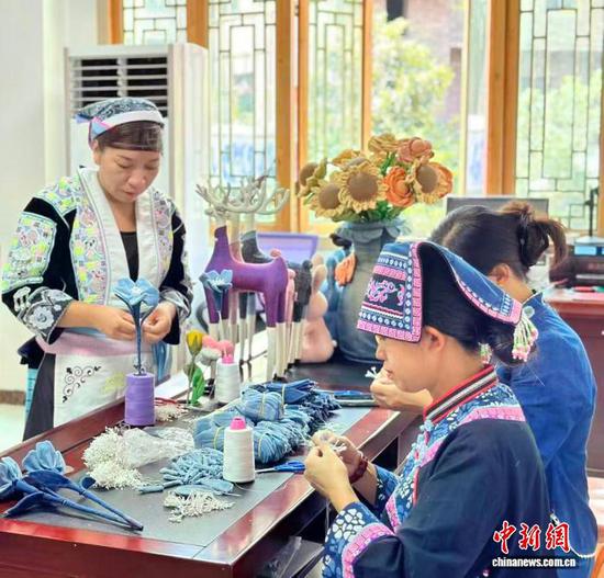 图为工作现场。　广州市妇女联合会 供图