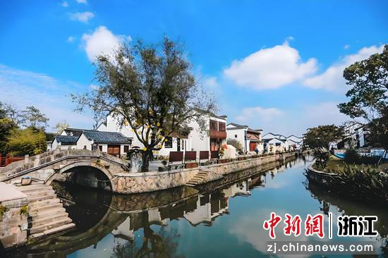 浙江湖州吴兴，八里店镇潞村村。吴兴区委宣传部供图