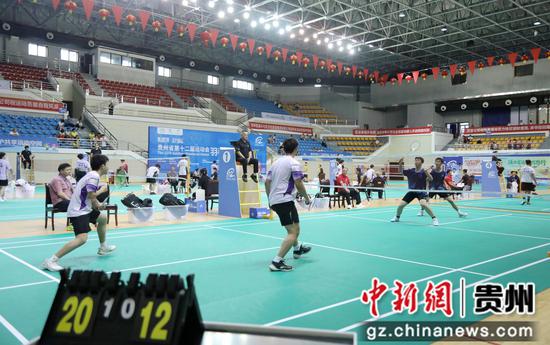 7月18日，贵州省第十二届运动会竞技体育组羽毛球比赛在荔波县正式开赛。