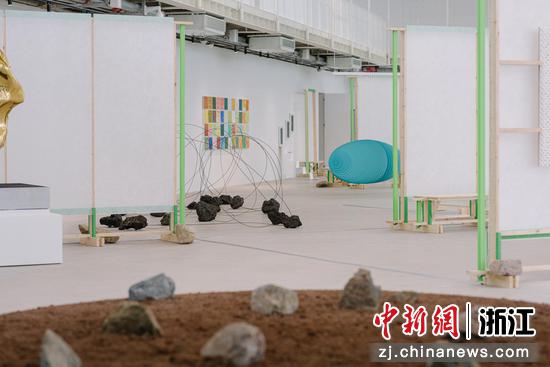 7月18日，展览现场。&nbsp;（主办方供图）