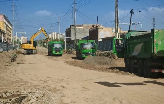 道路焕新惠民生！英吉沙县道路改造项目稳步推进