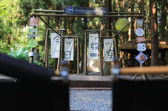 拱拢坪国家森林公园极光秘境森林营地 周照人摄