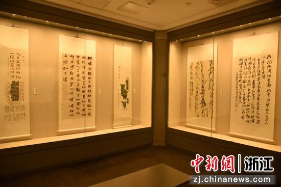 近日，展厅现场一景。（主办方供图）