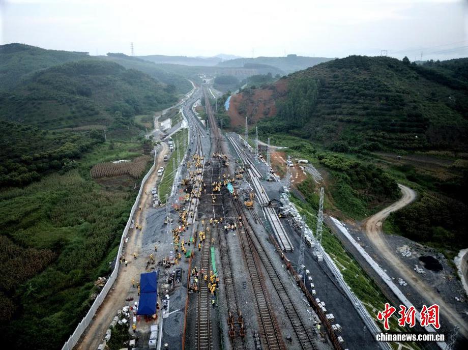 贵州黄桶至广西百色铁路站改工程启动 预计2028年建成通车