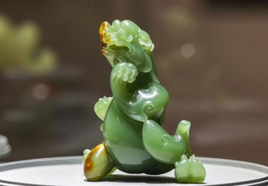 一等奖张俭宇作品《辟邪守护》。