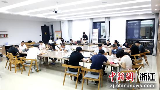 夜校实训现场。王京供图