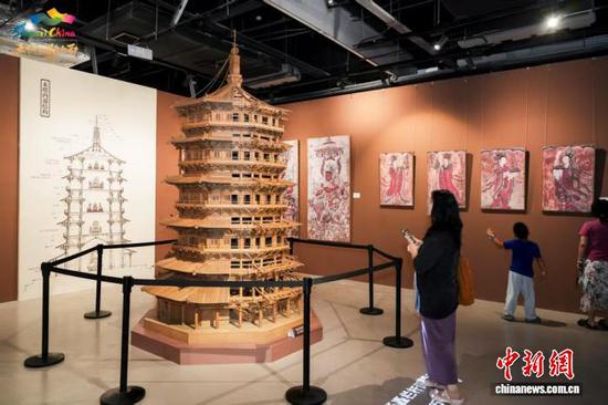 图为展览现场。（主办方供图）