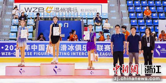 日前,“温州银行杯”2026年中国花样滑冰俱乐部联赛杭州站现场。温州银行 供图 日前,“温州银行杯”2026年中国花样滑冰俱乐部联赛杭州站现场。温州银行 供图