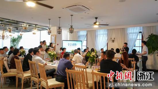 “幸会诸暨”——智能车联产业专场活动现场。主办方 供图 “幸会诸暨”——智能车联产业专场活动现场。主办方 供图