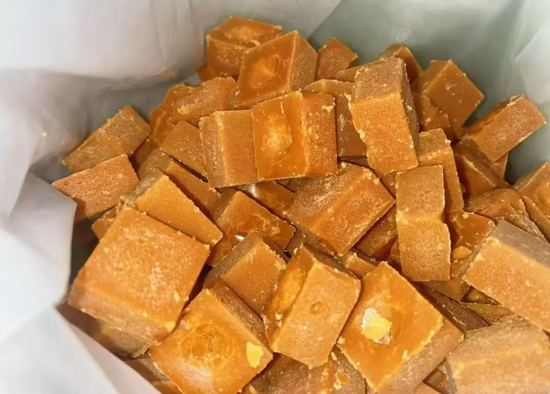 林滩村生产的红糖。